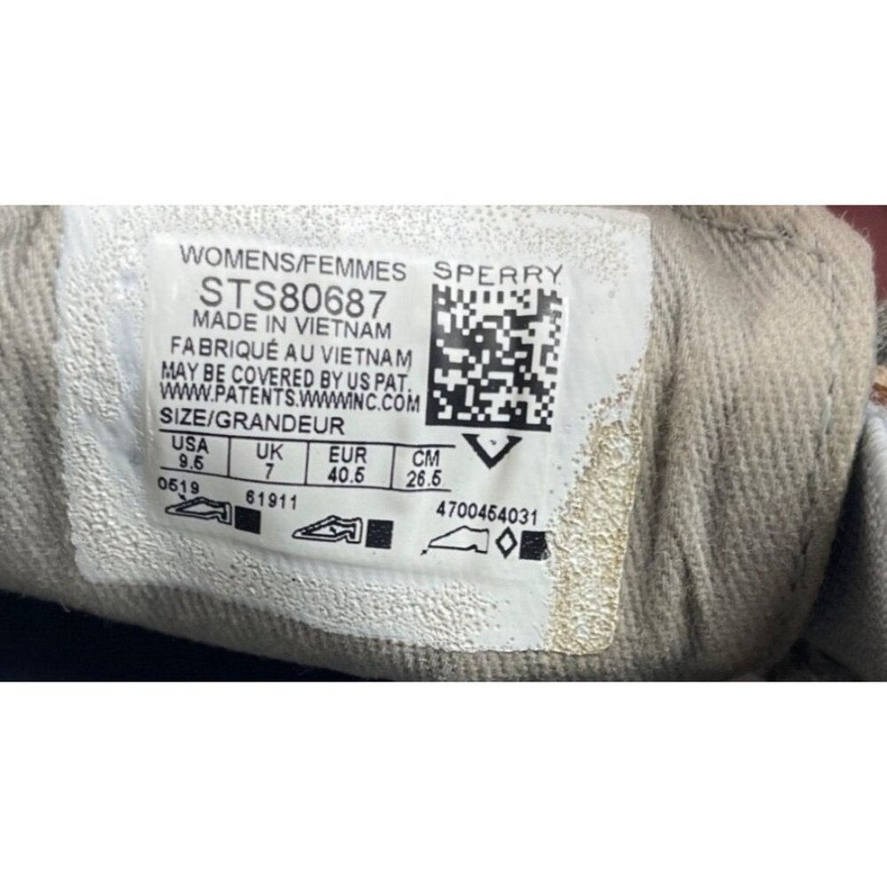 Sperry Shoes Women's Size 9.5 Gray Top Sider Lounge Away Loafer - Picture 12 of 12